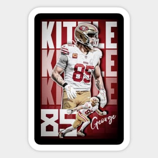 George Kittle 85 Sticker